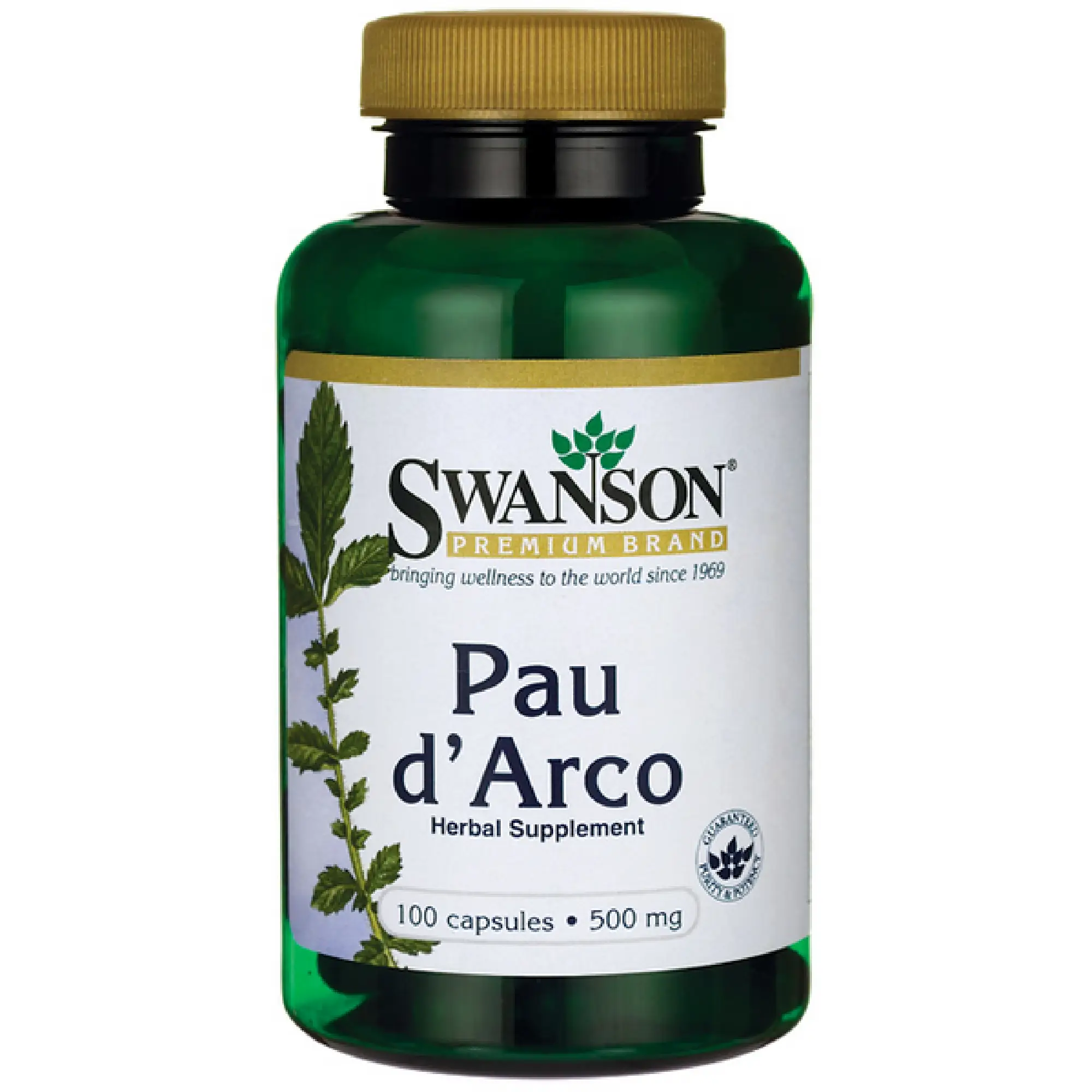 Swanson Pau D'Arco, kapsułki, 100 sztuk