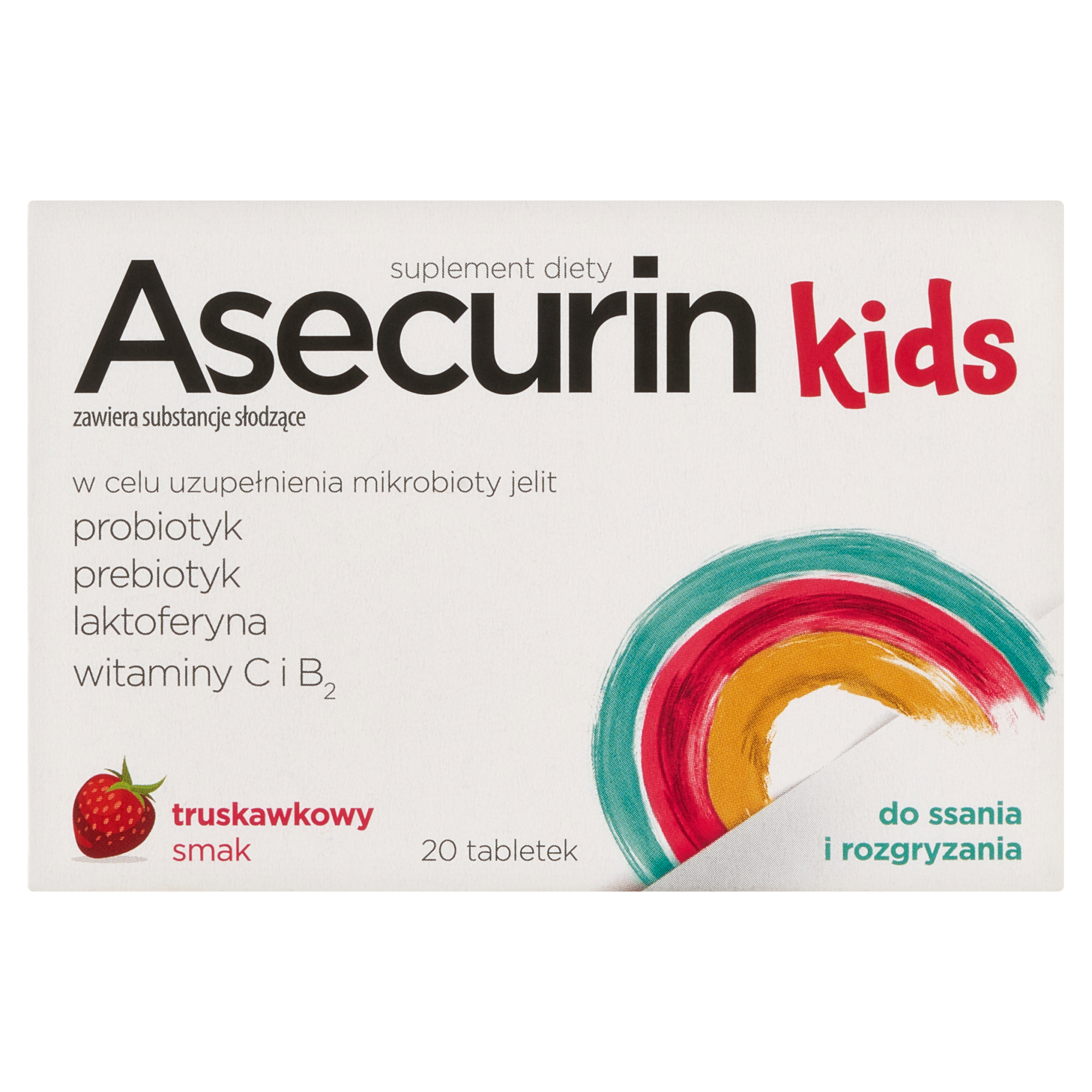 Aflofarm Asecurin kids, 20 tabletek zdjęcie