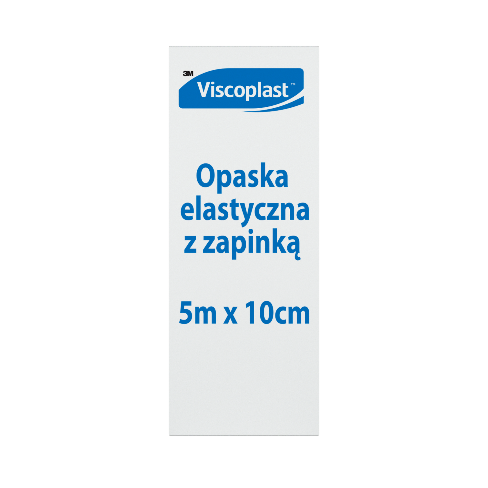 Viscoplast Opaska elastyczna z zapinką 5 m x 10 cm, 1 sztuka