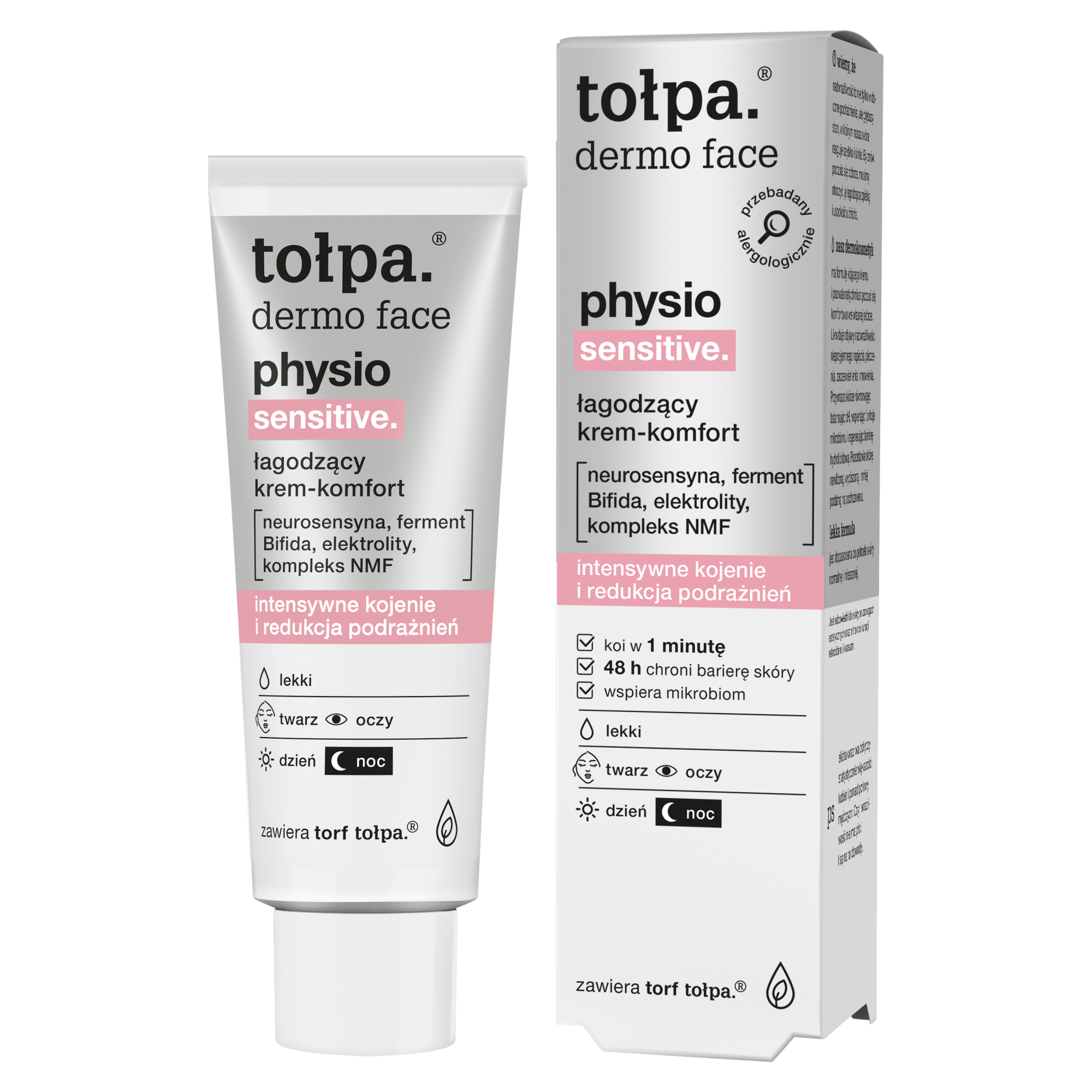 Tołpa dermo face Physio łagodzący krem-komfort lekki, 40 ml zdjęcie