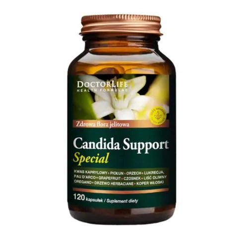Doctor Life Candida support special, 120 kapsułek zdjęcie