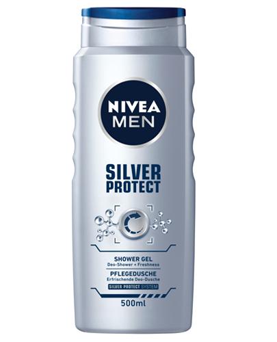 Nivea Men Silver Protect Żel pod prysznic 500 ml zdjęcie