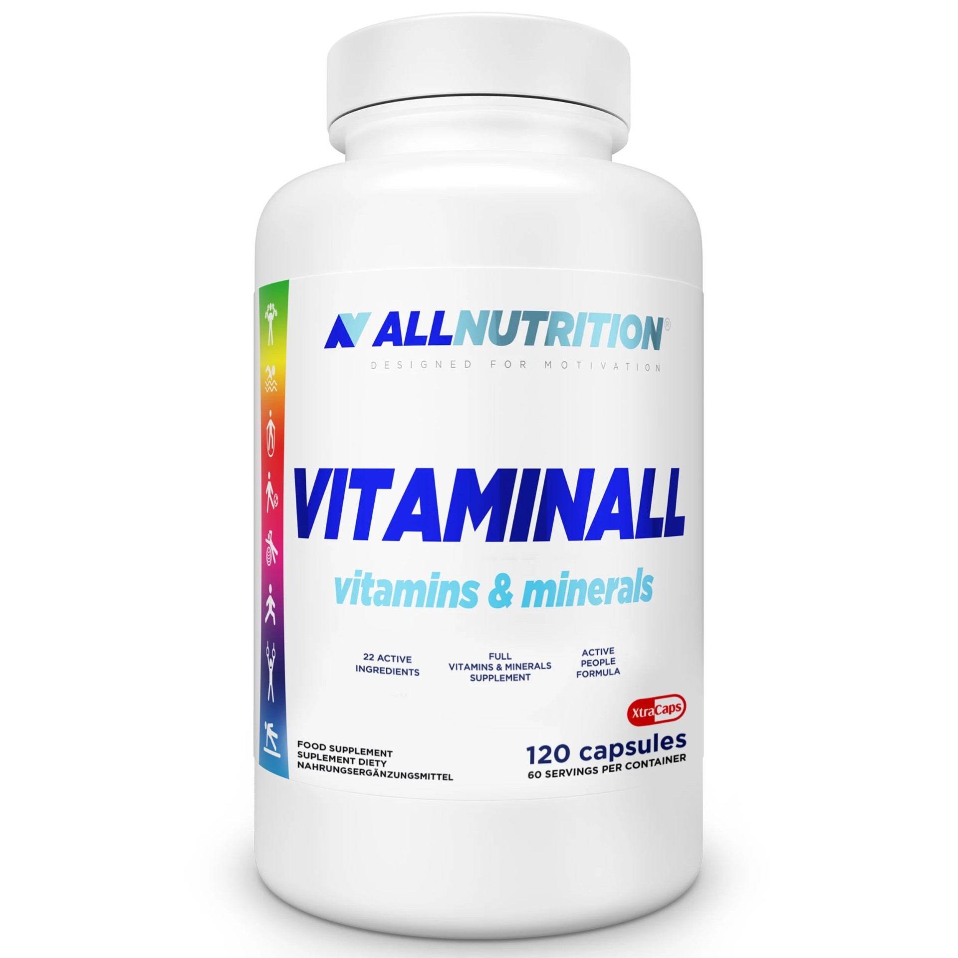 Allnutrition, Vitaminall vitamins&minerals, kapsułki, 120 sztuk zdjęcie
