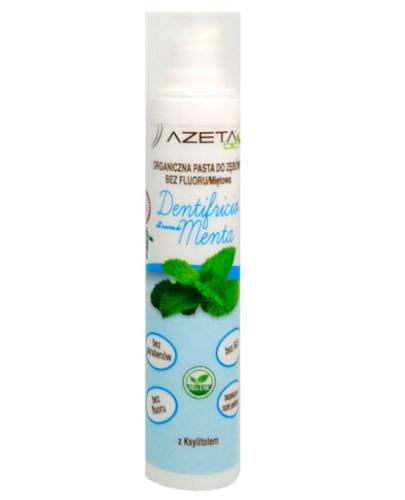 AZETA BIO Organiczna pasta do zębów bez fluoru dla dzieci i dorosłych miętowa - 50 ml zdjęcie