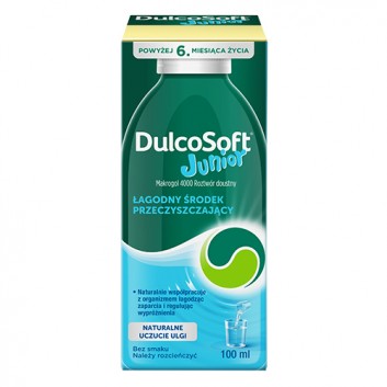 DulcoSoft Junior Makrogol 4000 na zaparcia 100 ml zdjęcie