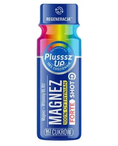 Plusssz Up Magnez 100% Cytrynian Forte Shot, 50 ml zdjęcie