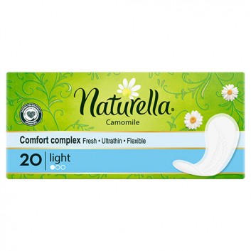 Naturella Camomile Light, Wkładki higieniczne, 20 sztuk