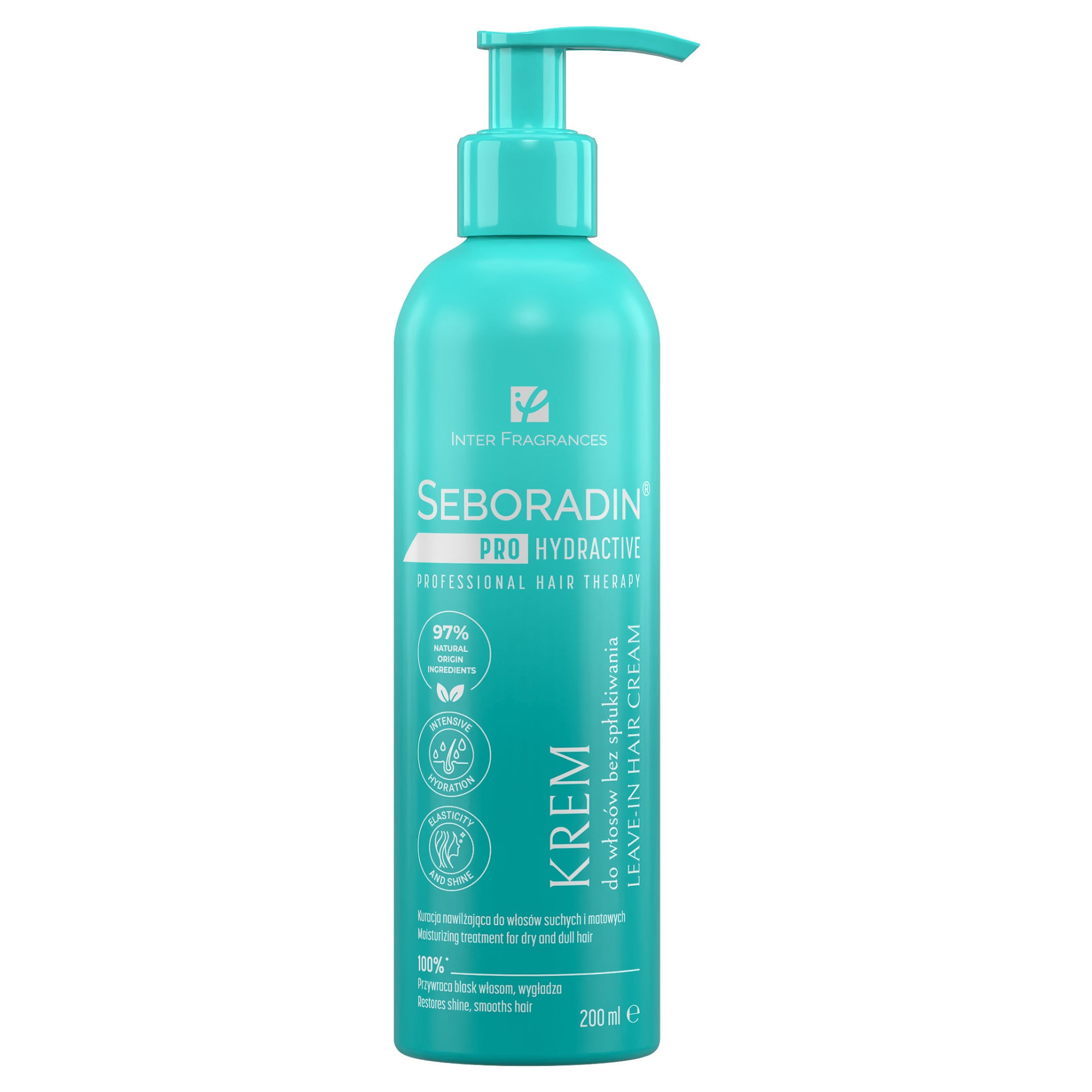 Seboradin, Pro Hydractive Krem Do Włosów Bez Spłukiwania, 200 ml