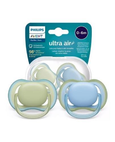 Avent Ultra Air SCF085/21 Smoczek uspokajający 0-6 m, 2 sztuki zdjęcie