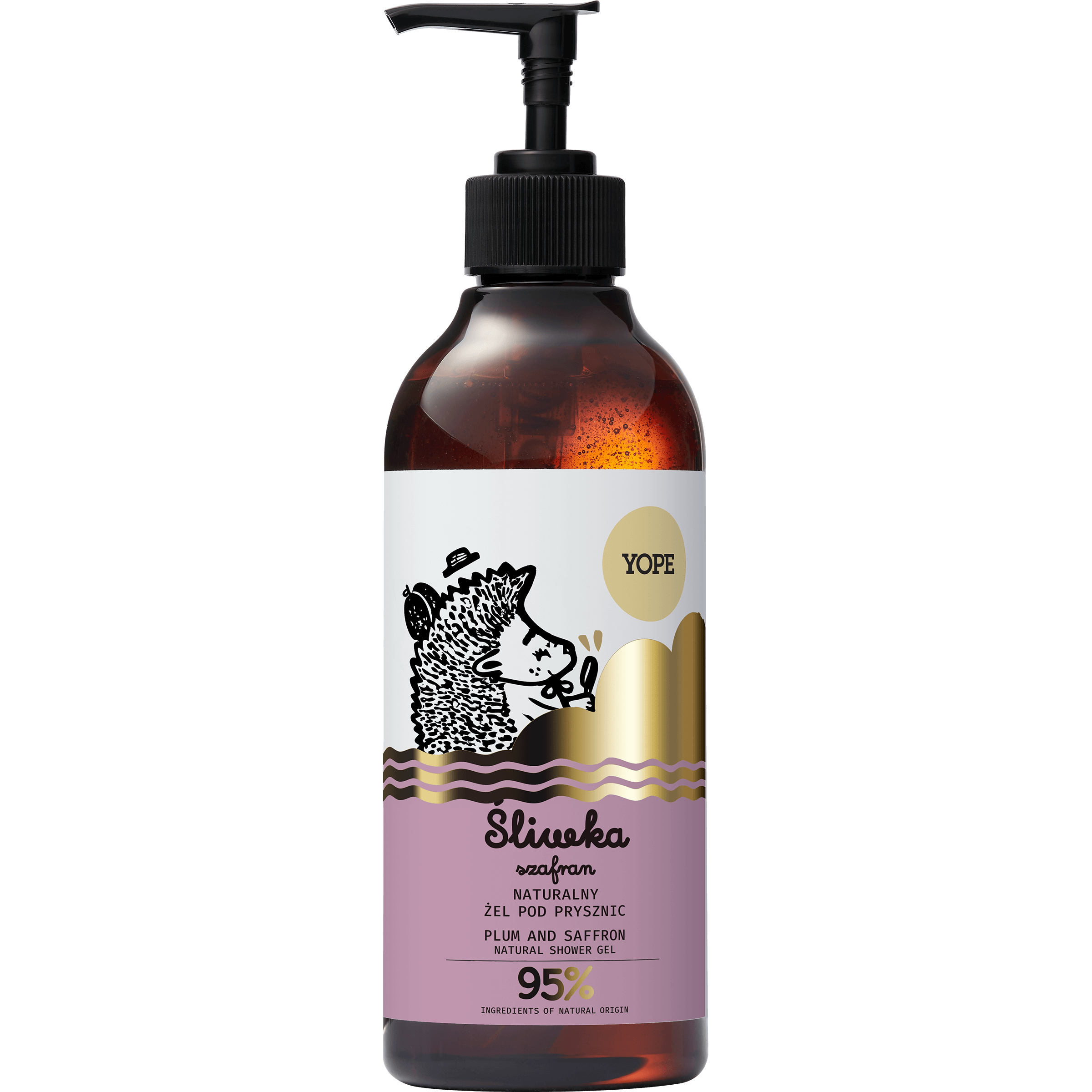 Yope Śliwka Szafran, żel pod prysznic, 400 ml zdjęcie