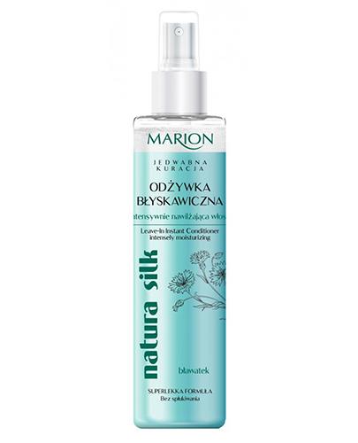 Marion Jedwabna Kuracja Natura Silk Błyskawiczna odżywka intensywnie nawilżająca włosy - 150 ml - cena, opinie, właściwości zdjęcie