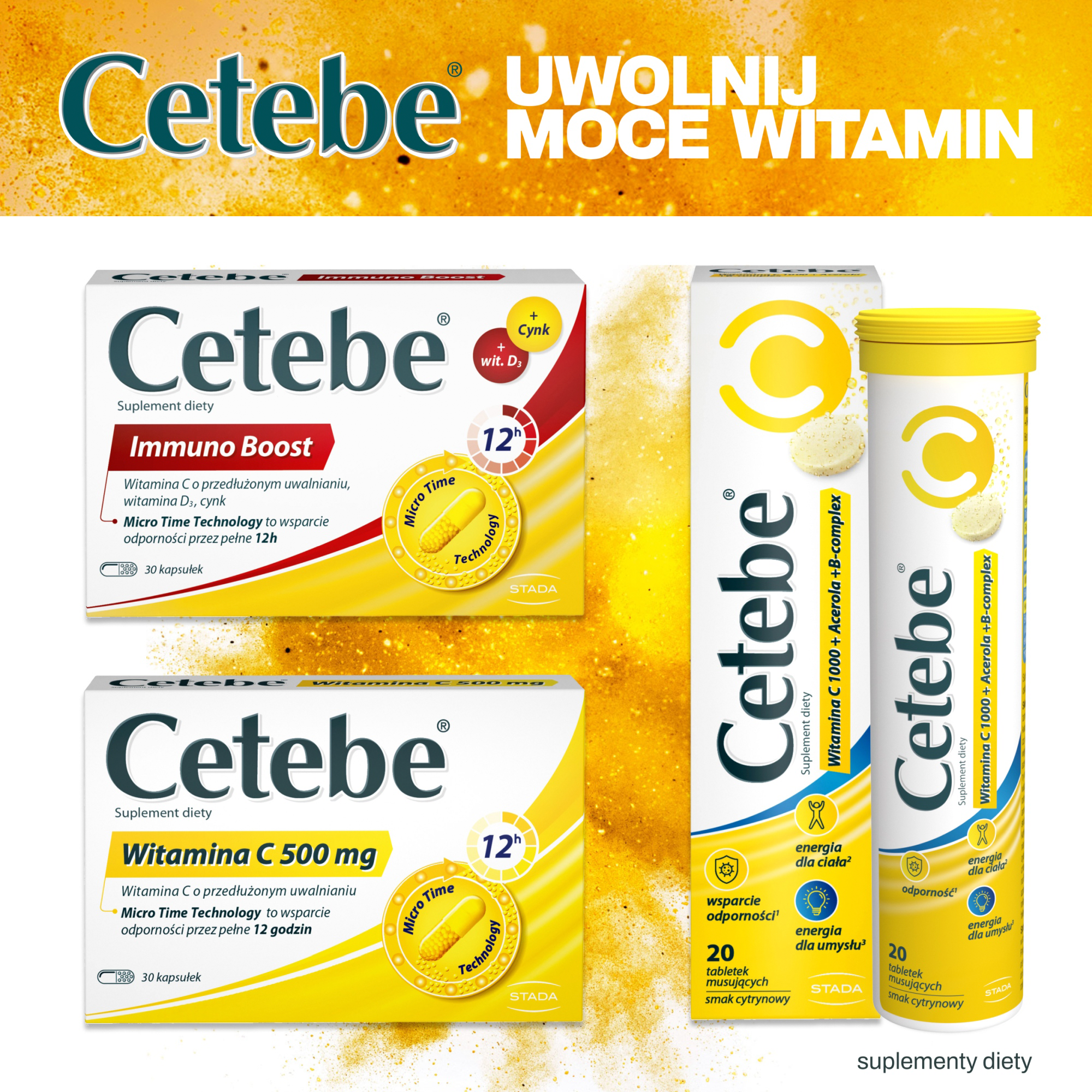 Cetebe Immuno Boost 30 kapsułek