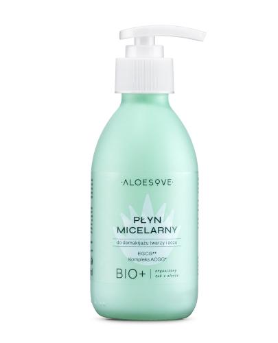 ALOESOVE Płyn micelarny do demakijażu twarzy i oczu BIO+, 190 ml zdjęcie