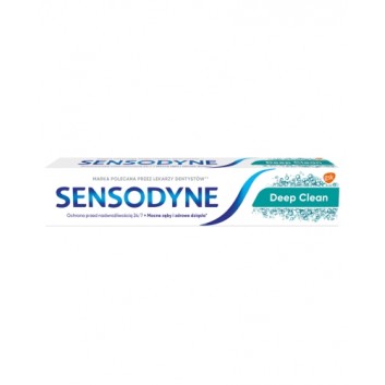 Sensodyne Deep Clean Pasta z fluorem do zębów, 75ml