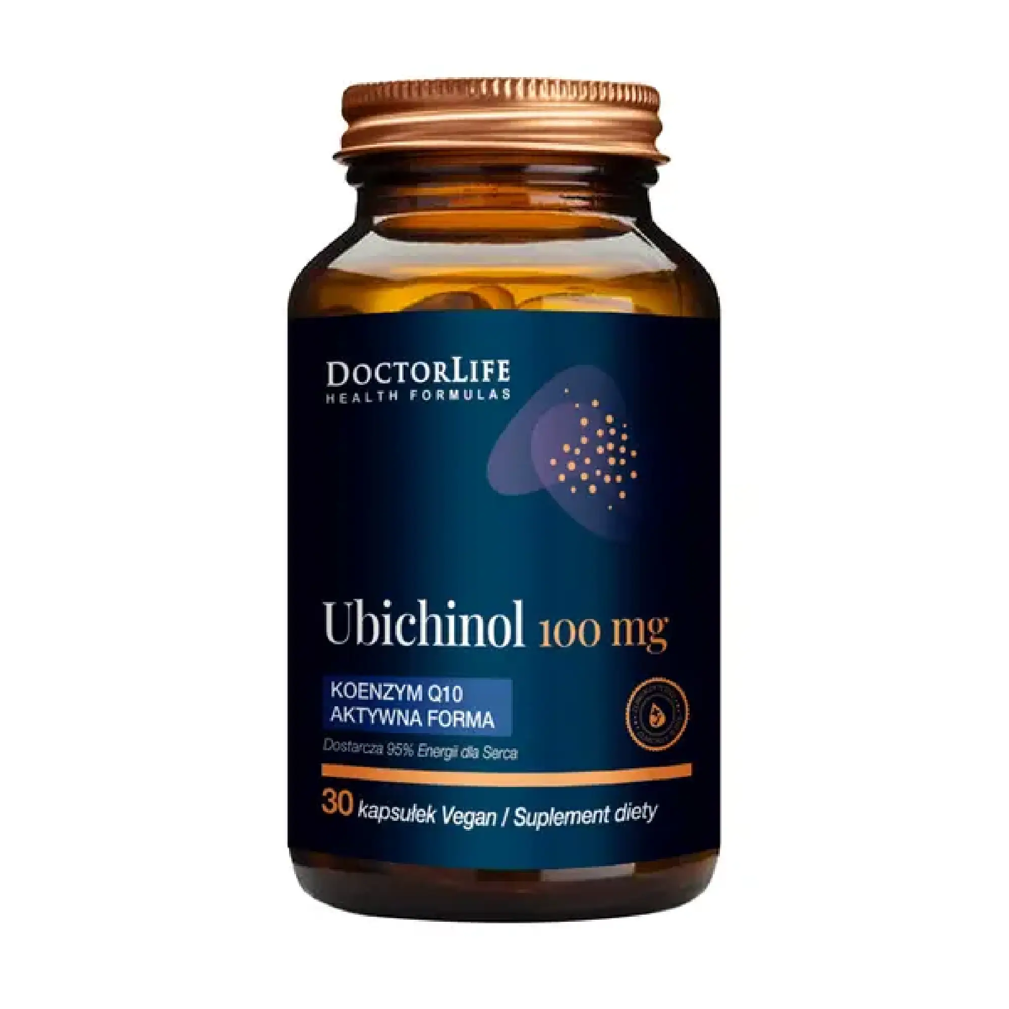 Doctor Life Ubichinol 100 mg, 30 kapsułek zdjęcie