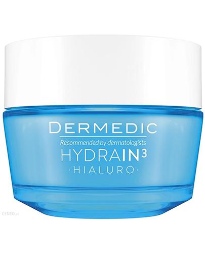 Dermedic Hydrain 3 Hialuro Krem dogłębnie nawilżający, 50 ml, cena, opinie, skład zdjęcie