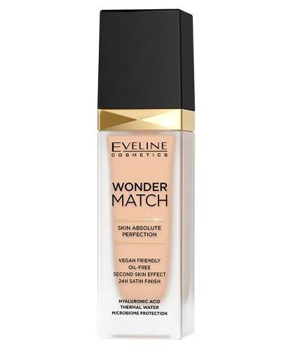 Eveline Cosmetics Wonder Match Podkład nr 16 light beige, 30 ml, cena, opinie, stosowanie zdjęcie