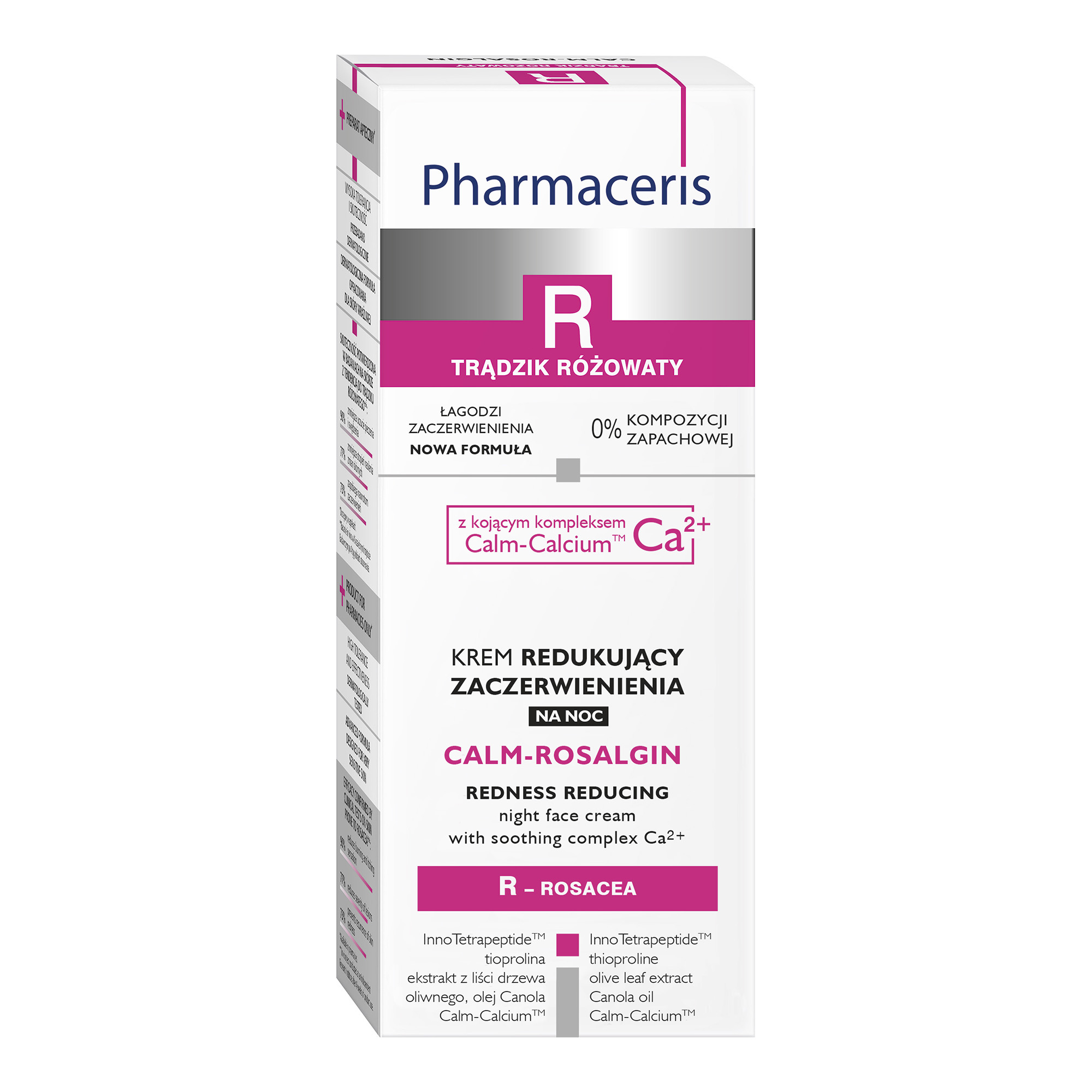 Pharmaceris R Calm-Rosalgin, krem redukujący zaczerwienienia na noc, 30 ml zdjęcie