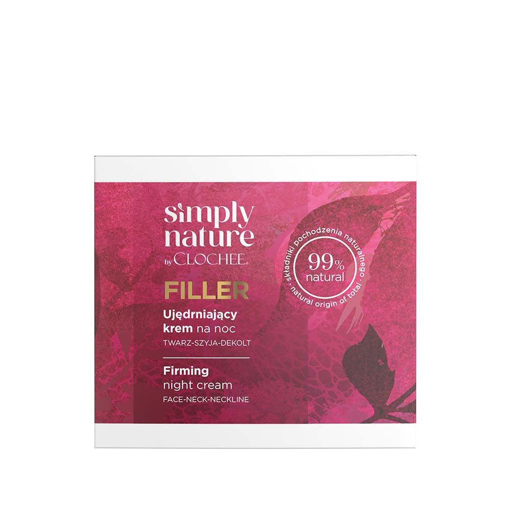 Clochee Simply Nature Filler Krem na noc, 50 ml