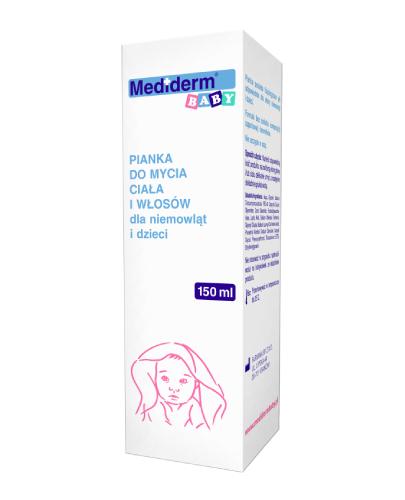 Mediderm Baby pianka do mycia ciała i włosów, 150 ml zdjęcie