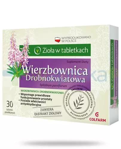 Colfarm Wierzbownica drobnokwiatowa 30 tabletek zdjęcie