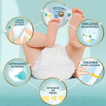 Pampers Premium Care 2 pieluchy 4-8kg 136 szt