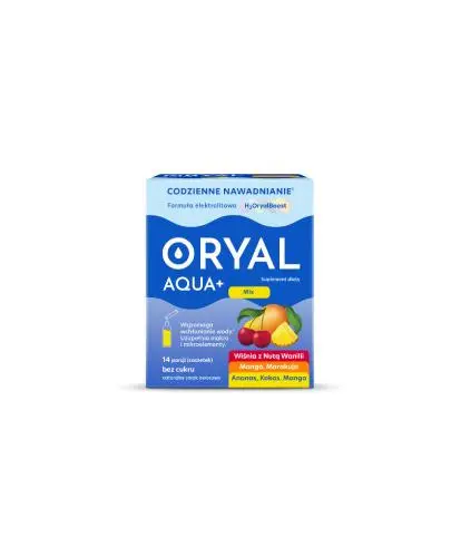 Oryal Aqua+ Mix, saszetki, 14 sztuk zdjęcie