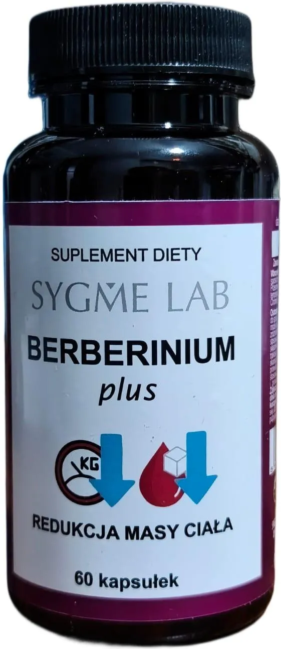Sygme Lab, Berberinium plus, kapsułki, 60 sztuk zdjęcie