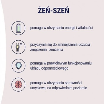 NATURELL Żeń-szeń Forte, 60 tabl., cena, opinie, skład