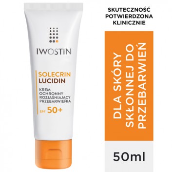 IWOSTIN SOLECRIN LUCIDIN Hipoalergiczny krem na przebarwienia do skóry wrażliwej SPF50+ - 50 ml