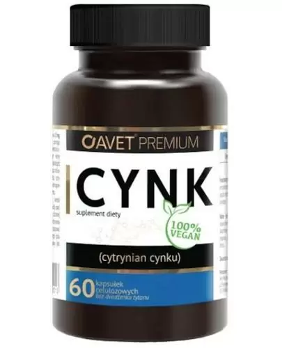 Avet Premium Cynk 60 kapsułek zdjęcie