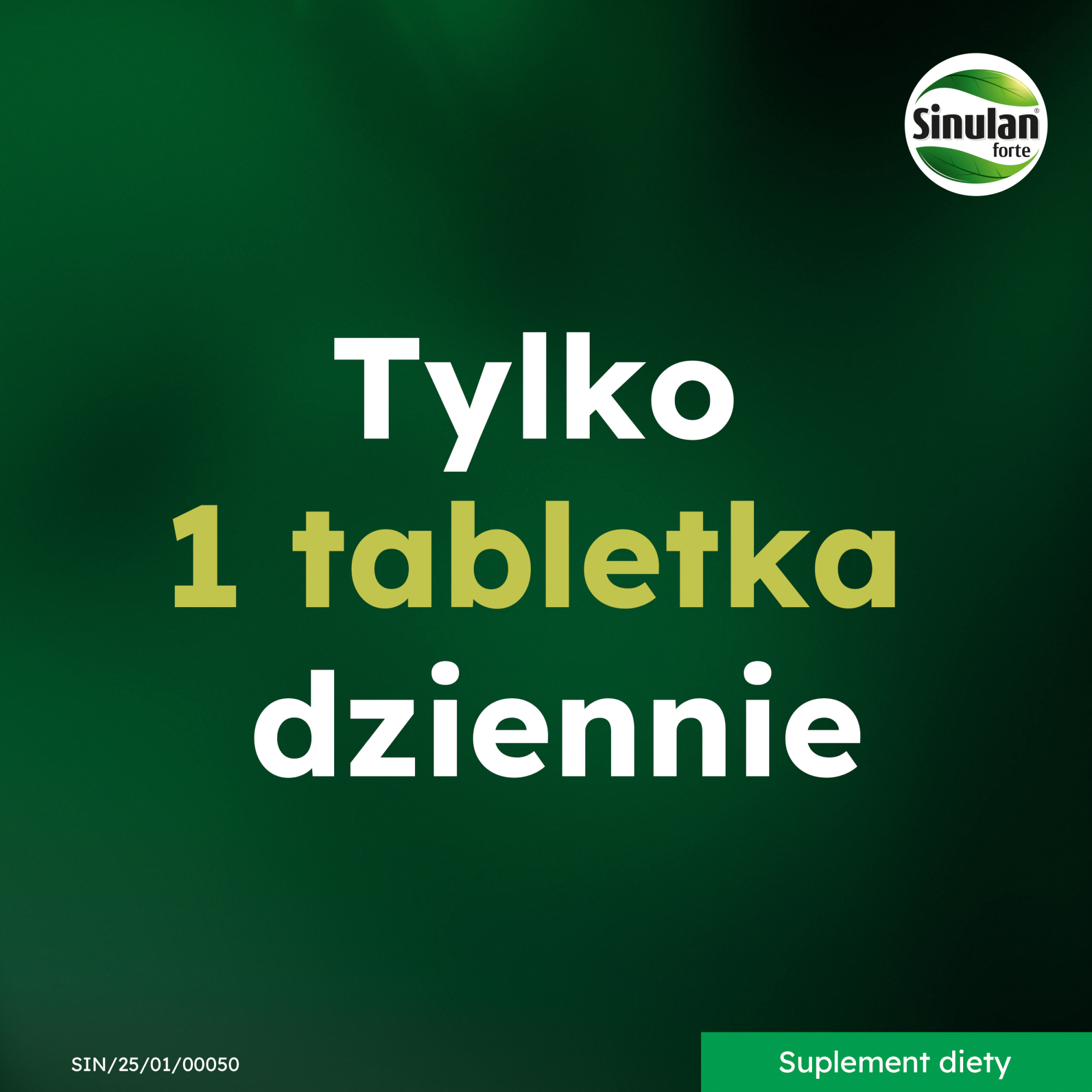 Sinulan Forte 60 tabletek