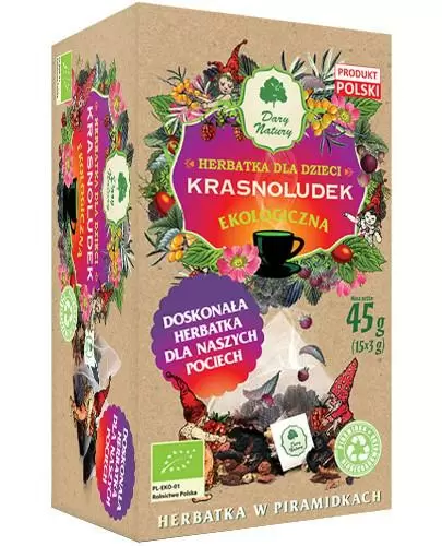 Dary Natury herbatka dla dzieci Krasnoludek 15 saszetek zdjęcie