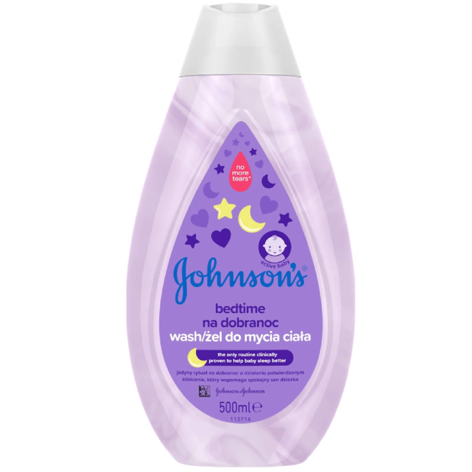 Johnsons Baby Bedtime żel do mycia ciała na dobranoc, 500 ml zdjęcie
