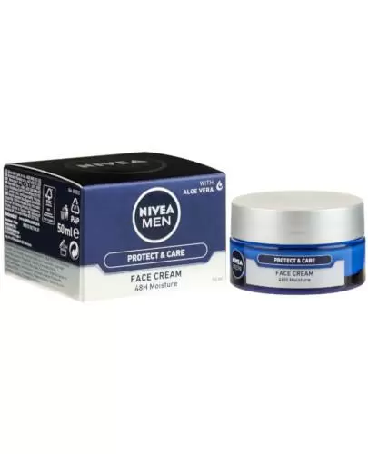 Nivea Men Protect & Care nawilżający krem do twarzy dla mężczyzn 50 ml zdjęcie