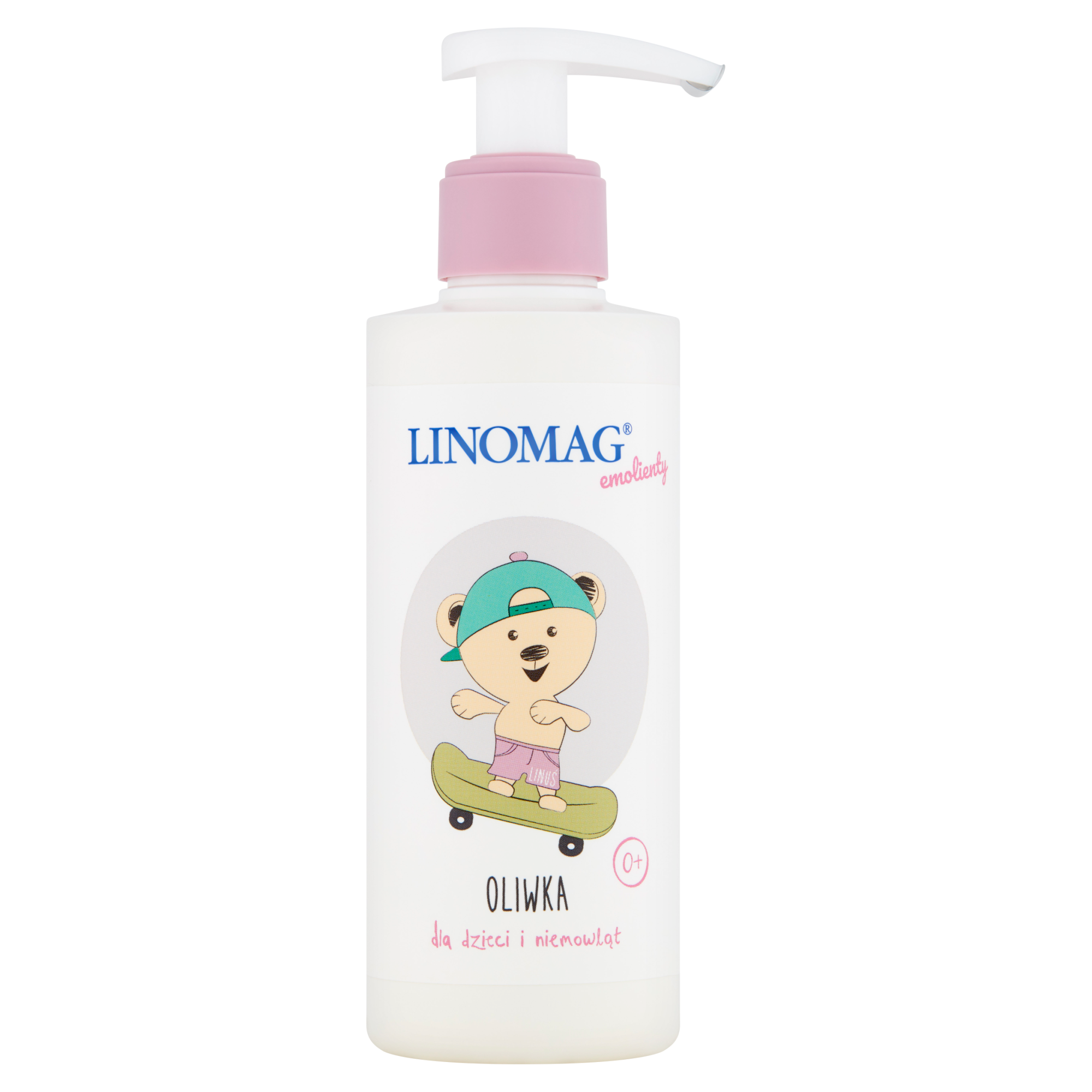 Linomag oliwka do codziennej pielęgnacji skóry dzieci i niemowląt od 1-go dnia życia 200 ml zdjęcie