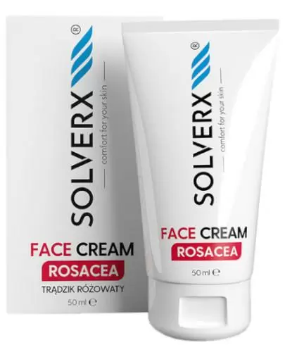 Solverx Rosacea krem do twarzy na trądzik różowaty 50 ml zdjęcie