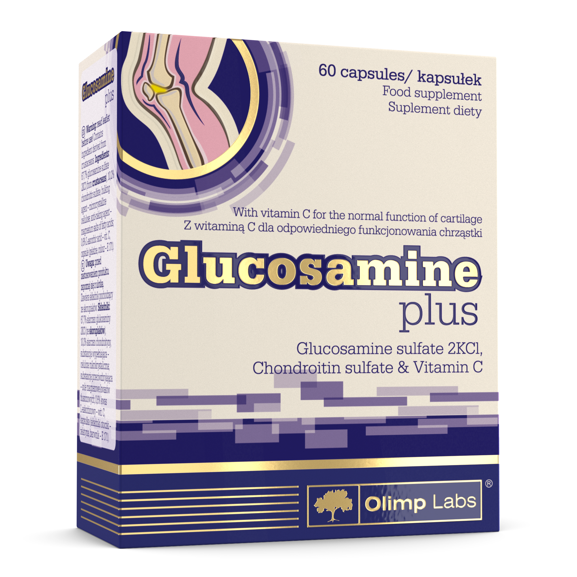 OLIMP GLUCOSAMINE PLUS - 60 kaps. zdjęcie