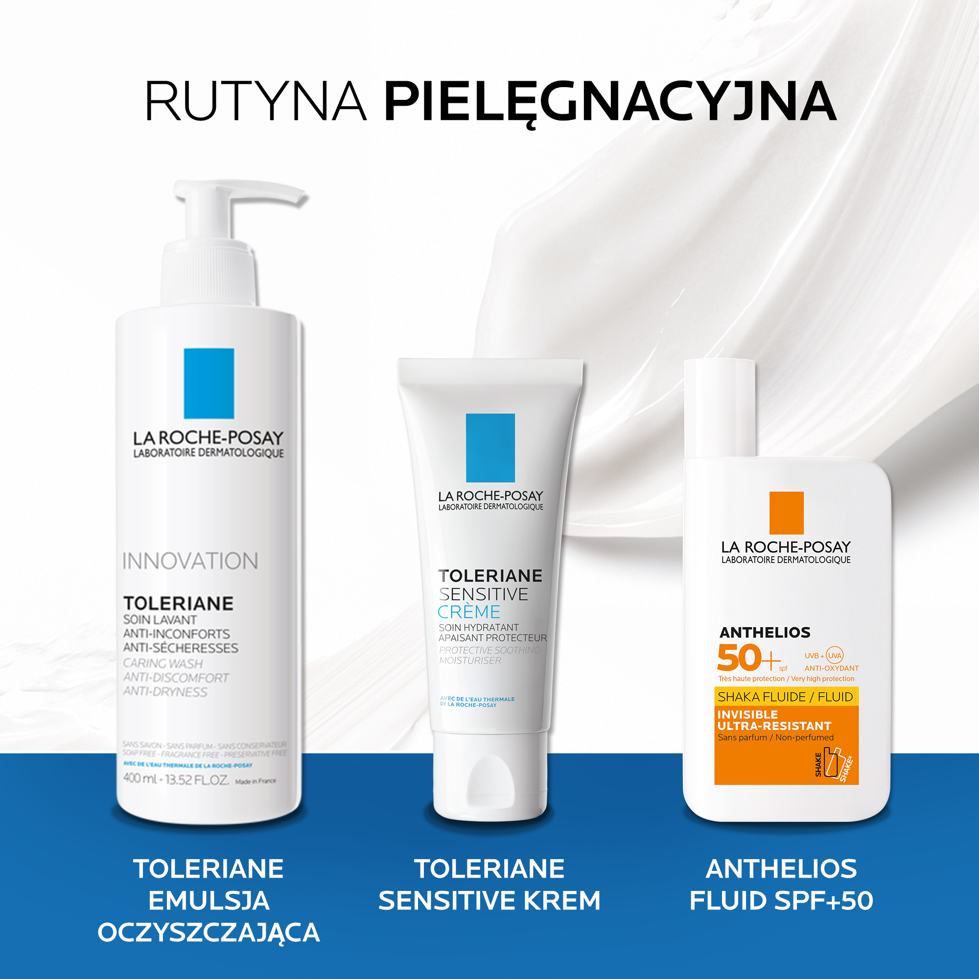 La Roche-Posay Toleriane Sensitive, Prebiotyczny krem nawilżający, 40 ml