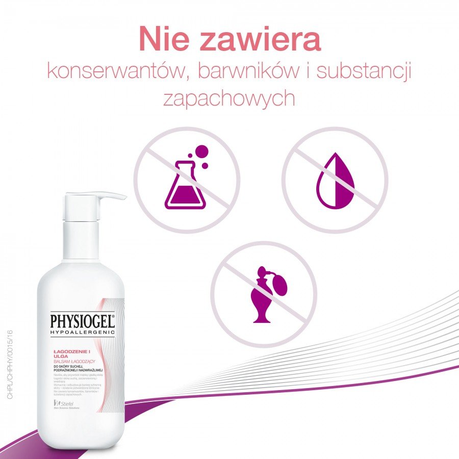 Physiogel Łagodzenie i ulga balsam łagodzący do ciała 400 ml