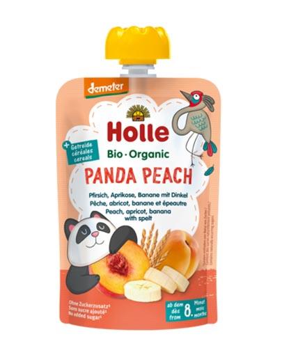 HOLLE Mus z brzoskwini, moreli, banana z orkiszem - 100 g zdjęcie
