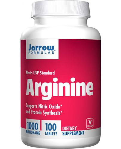 Jarrow Formulas Arginine 1000 mg - 100 tabl. - cena, opinie, właściwości zdjęcie