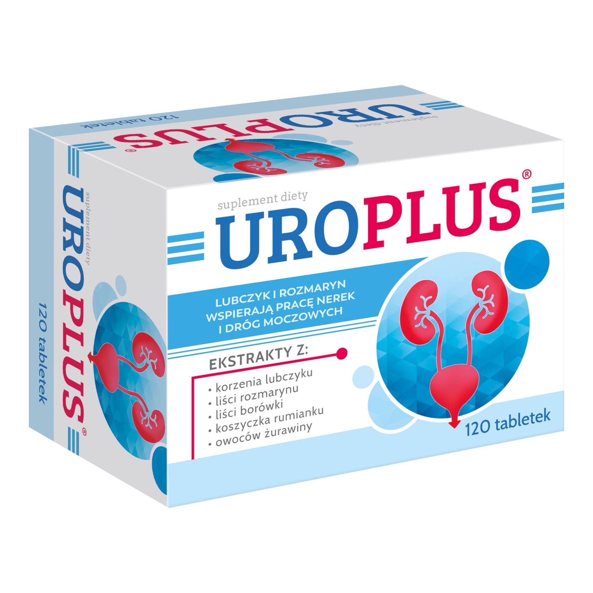 Uroplus, tabletki, 120 sztuk  zdjęcie