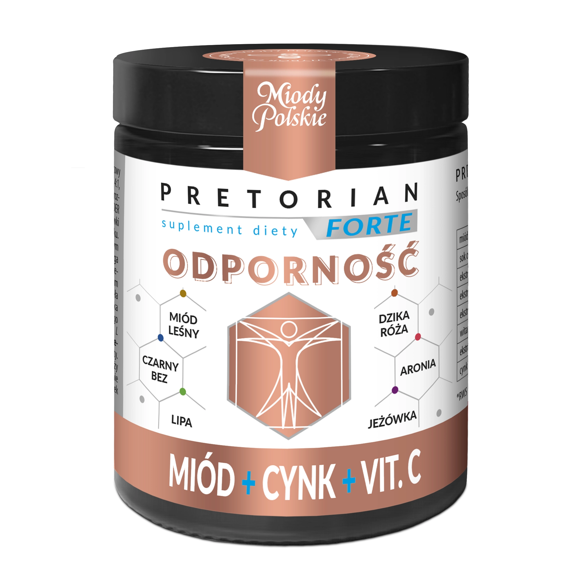 Miody Polskie, Pretorian Forte Odporność, 240 g