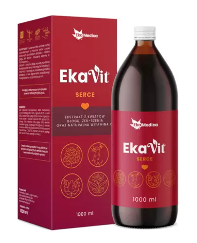 Ekavit Serce, 1000 ml, cena, właściwości, opinie zdjęcie