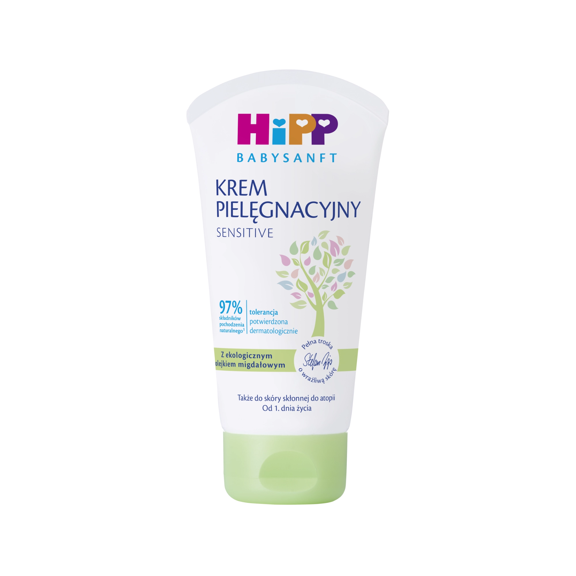 HIPP BABYSANFT Krem pielęgnacyjny do twarzy i ciała - 75 ml
