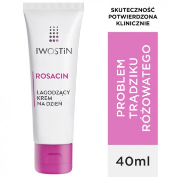 IWOSTIN ROSACIN Krem na dzień łagodzący skórę z trądzikiem różowatym SPF15 - 40 ml