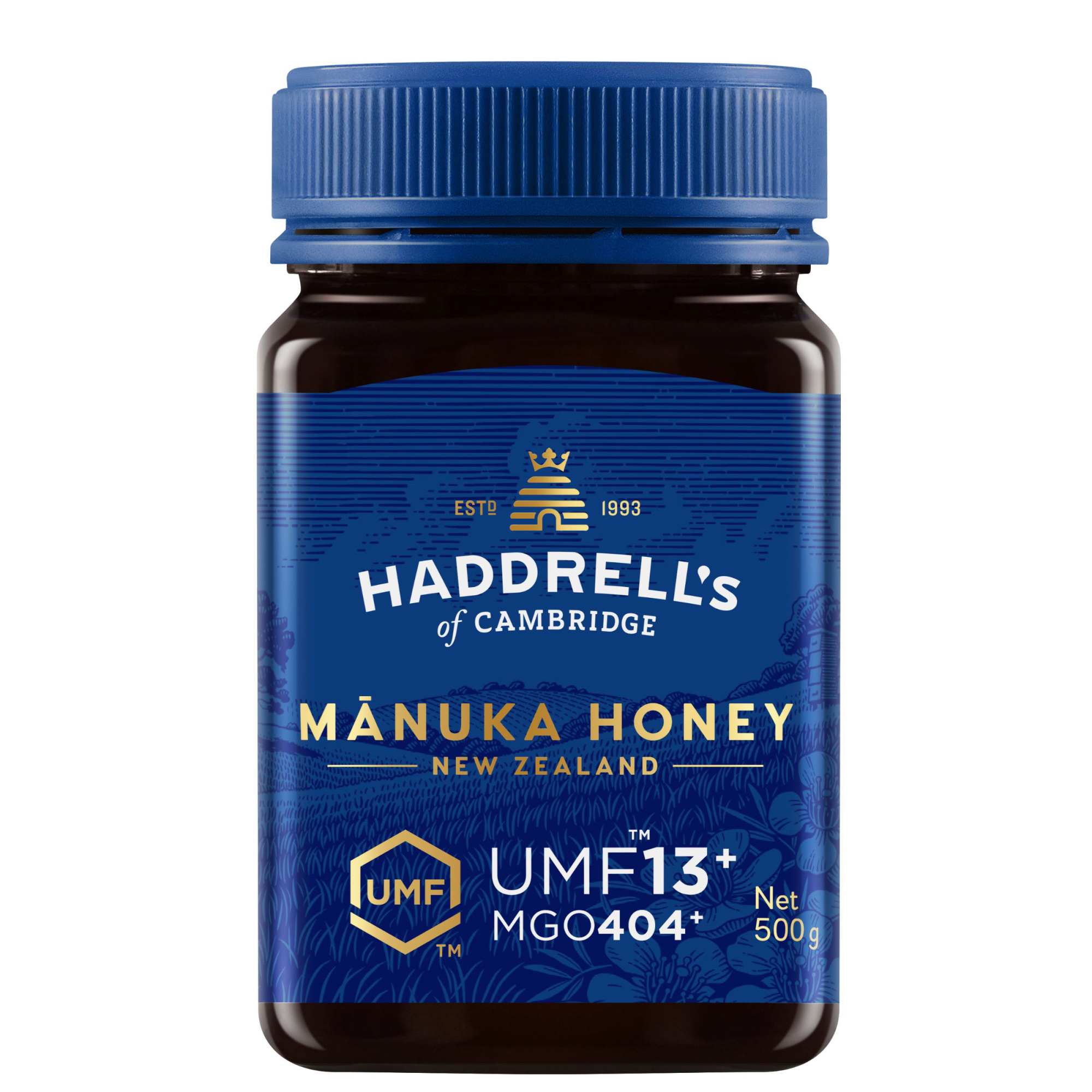 Haddrell's Manuka, Miód UMF13+ MGO404+, 500 g zdjęcie