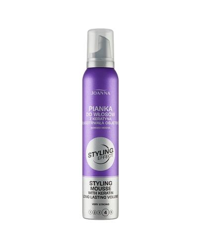 JOANNA STYLING Effect Pianka do włosów z keratyną bardzo mocna, 150 ml zdjęcie