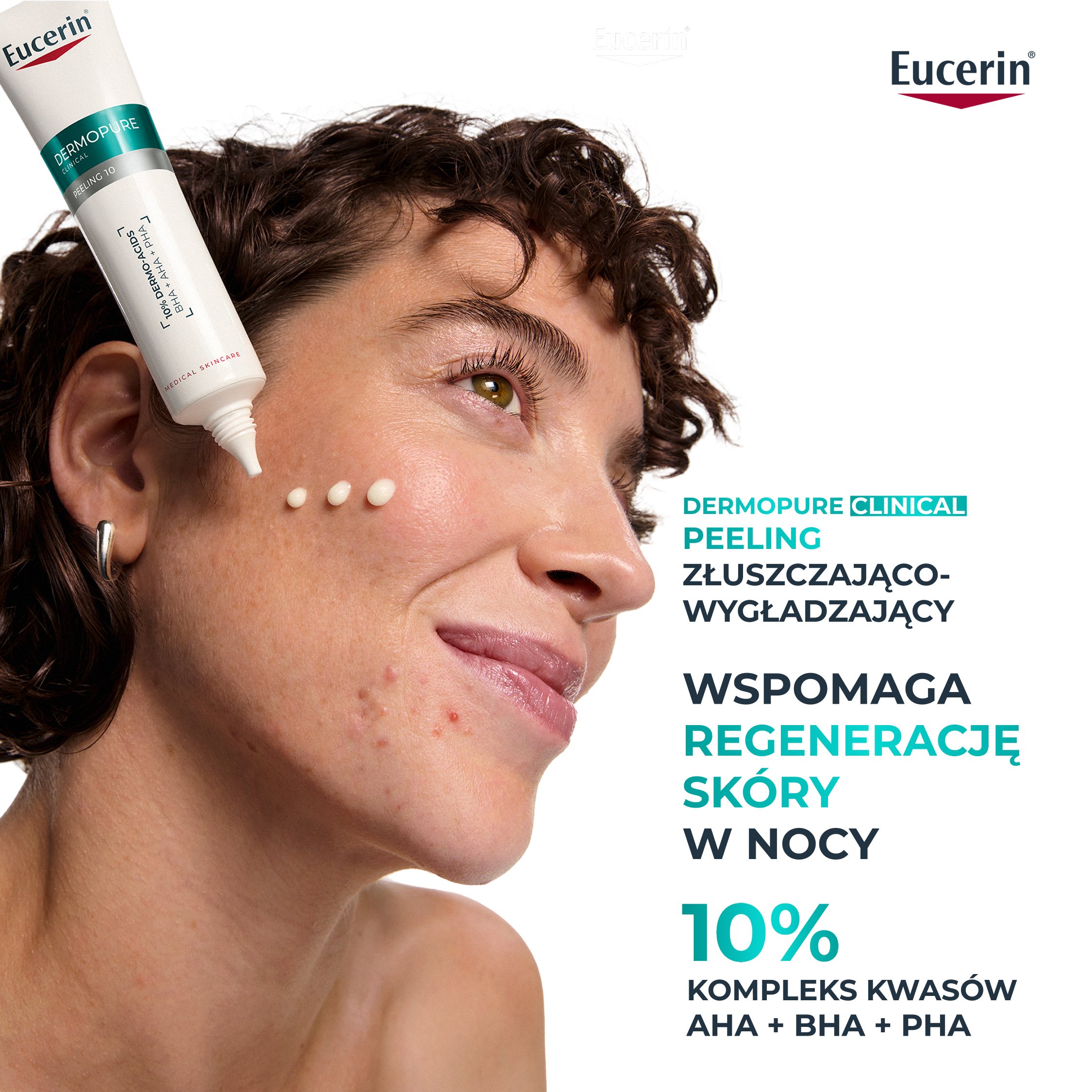 Eucerin Dermopure Clinical, Kuracja złuszczająco-wygładzająca, 40 ml